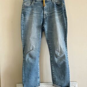Ag Adriano Goldschmied Blue Relaxed Jeans
